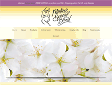 Tablet Screenshot of mothersspecialblend.com
